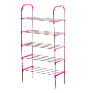 5-Tier Shoe Rack – Space-Saving Organizer for Footwear