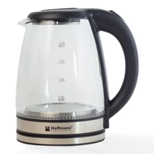 Hoffmans Glass Kettle 2L: Fast, Elegant, and Efficient Boiling