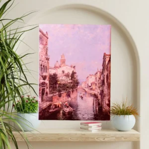 "Timeless Venice Charm" Canvas Art