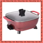 German Plus 9-in-1 Electric Pan – 8L Non-Stick with 5-Speed Heat Control