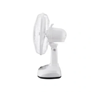 16-Inch Rechargeable Table Fan with LED Light – Portable and Powerful