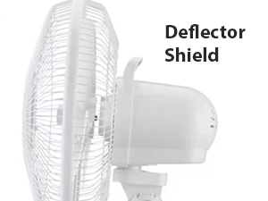 Eco-Friendly Rechargeable Table Fan with LED Lighting and Solar Panel