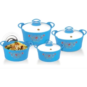 Super Amaz 4-Piece Insulated Hot Pot Set – 800ml, 1200ml, 2000ml, 3000ml – BPA Free | Hot & Cold Thermal Casserole
