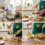 220 Piece Stainless Steel Cookware Set - Full Kitchen Bundle