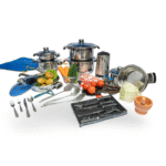 220 Piece Stainless Steel Cookware Set - Full Kitchen Bundle