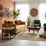 Evimki two-tier table