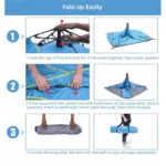 Evimki Camping Tent for 4 People