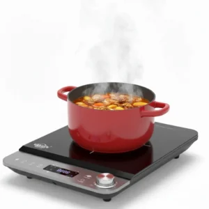 Powerful UKKA 2000W Induction Cooker – Slim Design, Boost Mode & Smart Safety 🔥