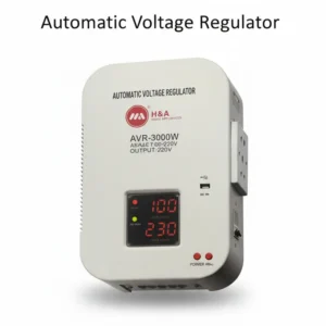 H&A AVR-3000W/5000W Automatic Voltage Regulator – Powerful 3000W/ 5000W Home Power Protection ⚡