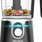 decakila 200w cordless food processor