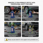 12 Ton Hydraulic Bottle Jack