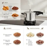 6L Stainless Steel Pressure Cooker (10) 6L Stainless Steel Pressure Cooker