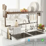 Dish Drying Rack (2) Dish Drying Rack