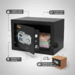 INGCO 11L Digital Steel Safe