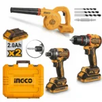 INGCO 20V Professional 3-Piece Brushless Combo Kit