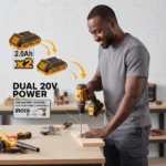 INGCO 20V Professional 3-Piece Brushless Combo Kit