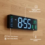 LED Digital Wall Clock