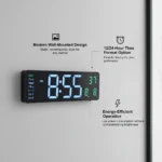 LED Digital Wall Clock