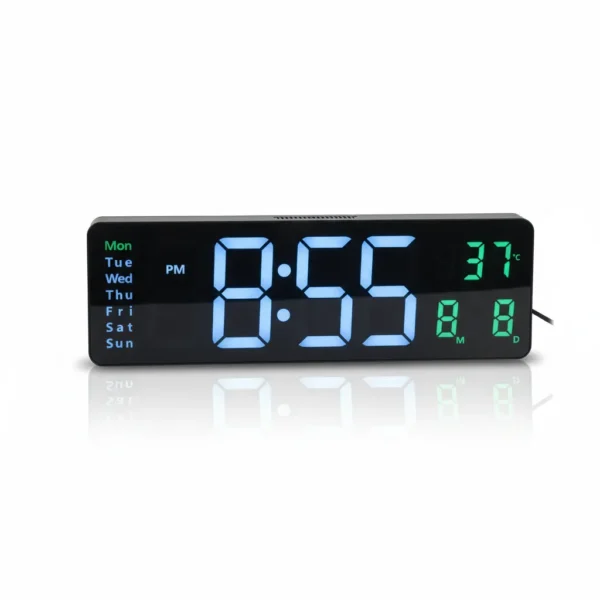 LED Digital Wall Clock