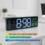 LED Digital Wall Clock