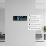 LED Digital Wall Clock